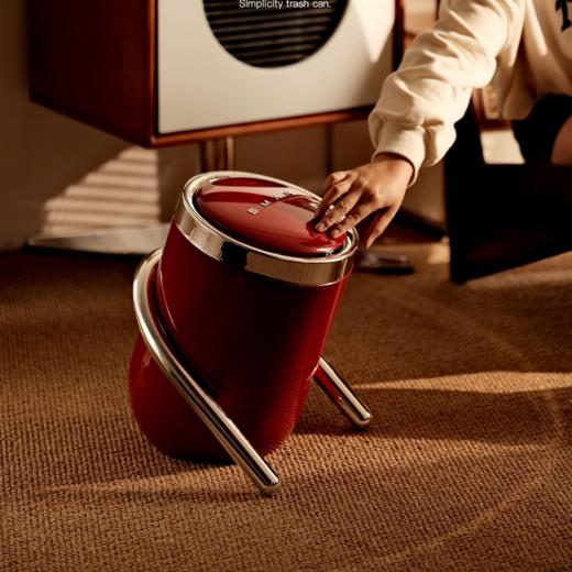 是每日生活的仪式感【smar熹拾艺术垃圾桶/桌面垃圾桶】简约设计，兼具时尚与实用属性，成为家中养眼又安心的一角~🚮家居博主即视感 商品图5