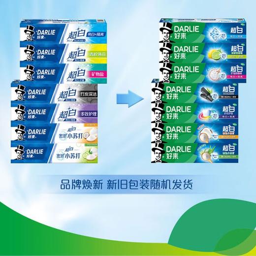 好来 牙膏套装90g*6支(薄荷+龙井+超白) DR-90-06TS 商品图3