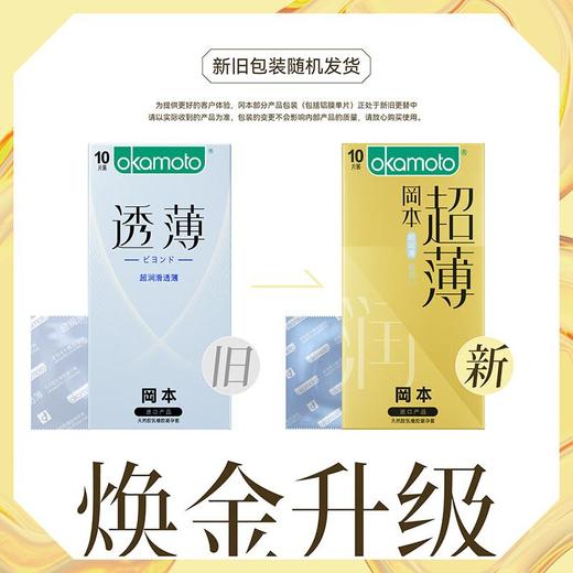 冈本避孕套-超润滑超薄 10片装 商品图3