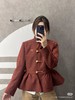 F032780春秋新款中式花苞马年外套新年收腰立领盘扣修身外套 商品缩略图9