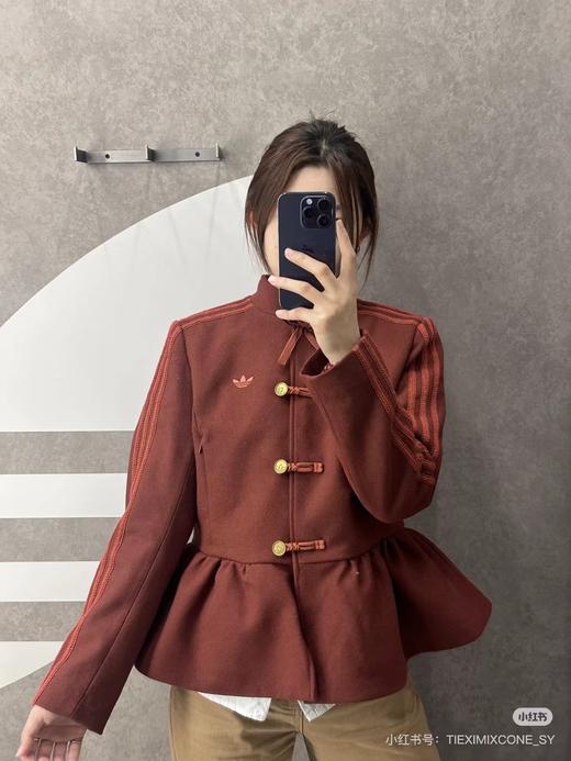 F032780春秋新款中式花苞马年外套新年收腰立领盘扣修身外套 商品图9