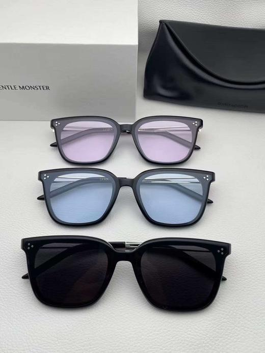 GM 徽标logo设计 板材镜架 方形 太阳眼镜 男女同款情侣款 商品图0