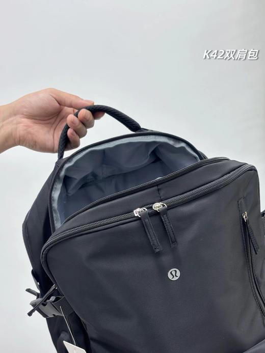 F0327101情侣款超大容量干湿两用+独立鞋仓多功能行李箱式大容量双肩包 商品图3