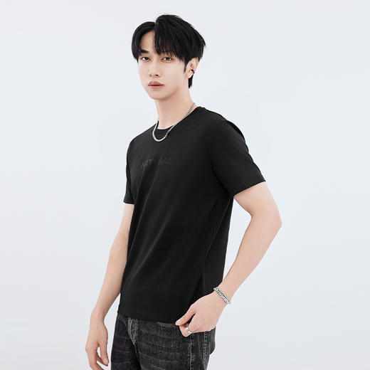 【新品上新】HX 夏季圆领短袖T恤S102522855101/02/03 商品图1