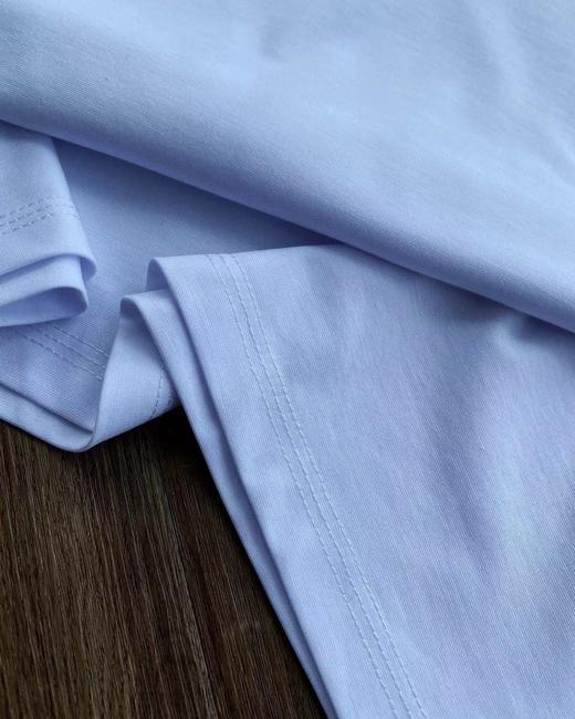 F0327115凉感免烫面料凉感速干垂感纯色圆领男士短袖T恤 商品图14