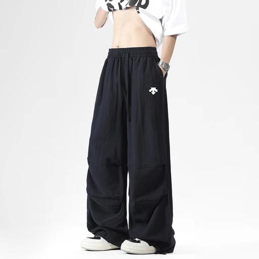 F032729新款轻量化机能弯刀工装裤情侣户外伞兵裤天丝亚麻工装裤 商品图2