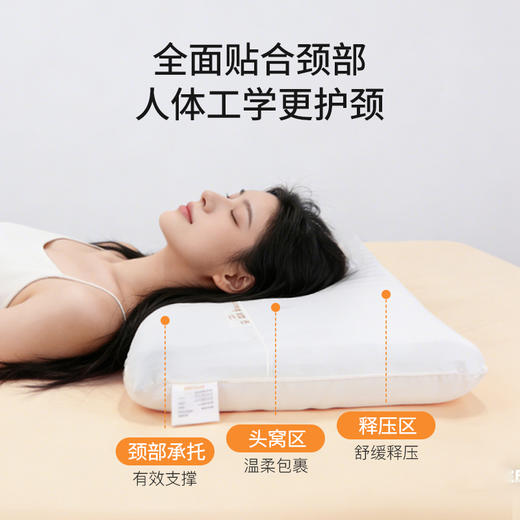 百士德严选记忆棉枕护颈枕助眠星级酒店同款 商品图1