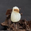 【快抱】【于田产和田玉子料鸿运当头挂件 34*22】出证书，发货1~5天，48小时鉴赏期 商品缩略图0