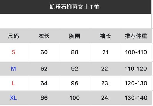 点此购买 凯乐石夏季女款外打底圆领短袖T恤 ly 343550 商品图13