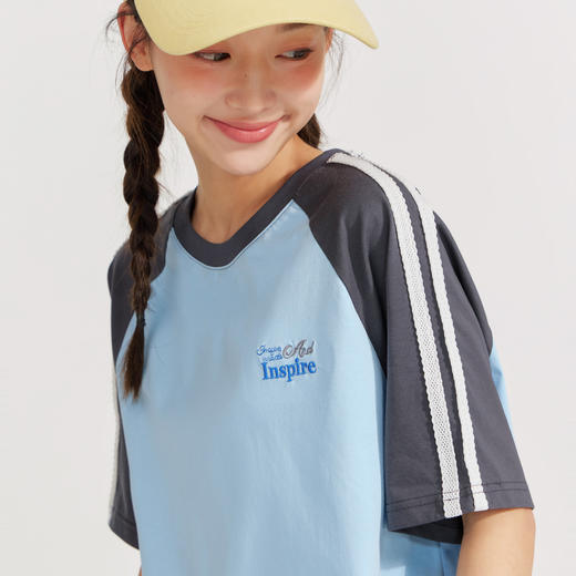 笛莎Deesha 2026年夏季新款青少年女童T恤 商品图2