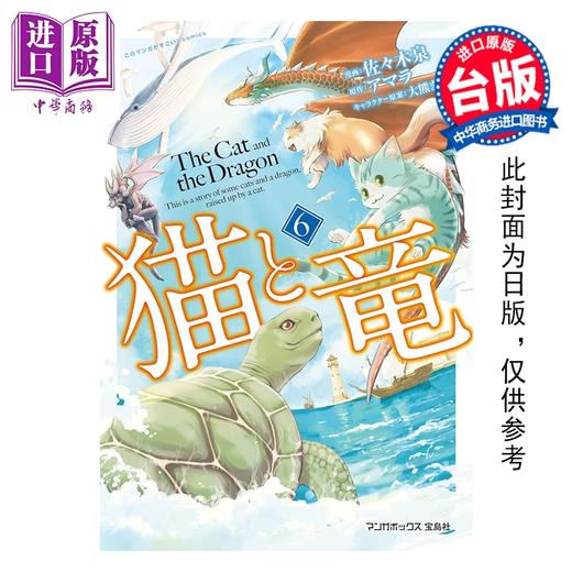 预售 【中商原版】漫画 猫与龙 第6集 アマラ 台版漫画书 尖端出版社 商品图0
