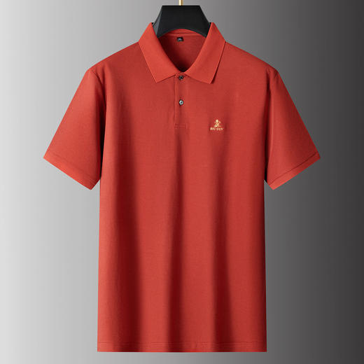 【DPS】【100%棉】大依优型大码男装夏季翻领polo衫短袖舒适休闲上衣半袖T恤 商品图4