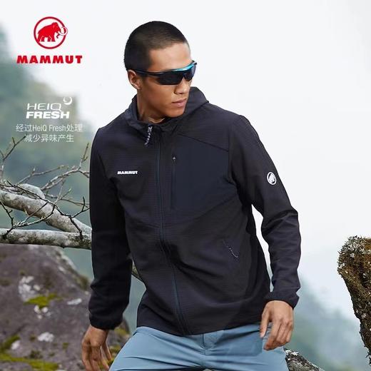 F032781轻量单层弹力外套男女同款软壳连帽夹克 商品图6