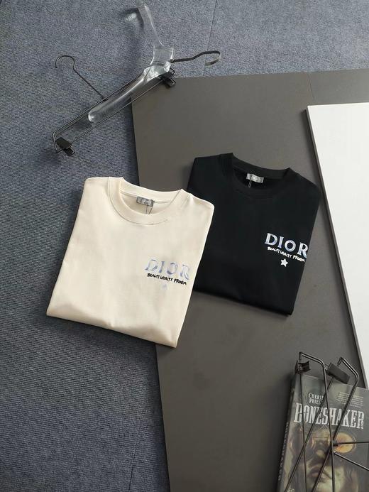 F032753夏季新款简约宽松印花工艺圆领短袖日常通勤百搭T恤 商品图13