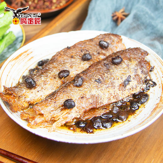 鹰金钱豆豉鲮鱼罐头|选用鲜活鲮鱼 肥美无污染 美味可口 好滋味更有好营养【清明期间正常发货】 商品图1