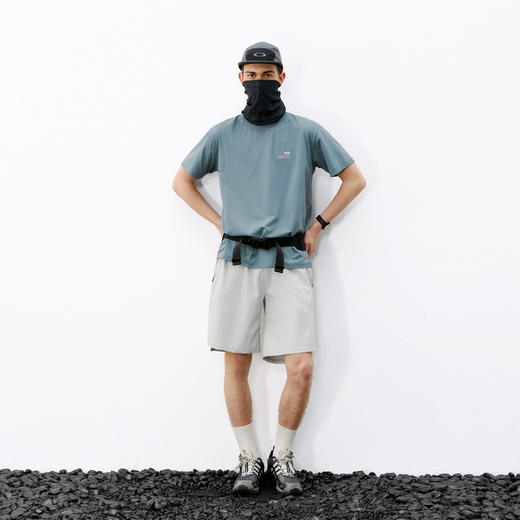 714street凉感防晒抽绳腰围运动短裤男款 夏季轻薄休闲宽松五分裤 商品图2