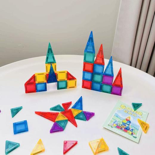 挑战💰30+抢升级新款MINI口袋磁力片🌟赠送铁盒！🔥火爆N万单 出门全靠ta 标准片1/4大小 高铁小桌板、汽车后座、公园石凳、餐桌随时随地都能玩~ 商品图4