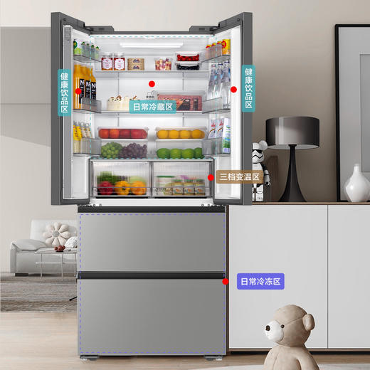 海尔（Haier）冰箱 BCD-500WGHFDEDH9U1 商品图5