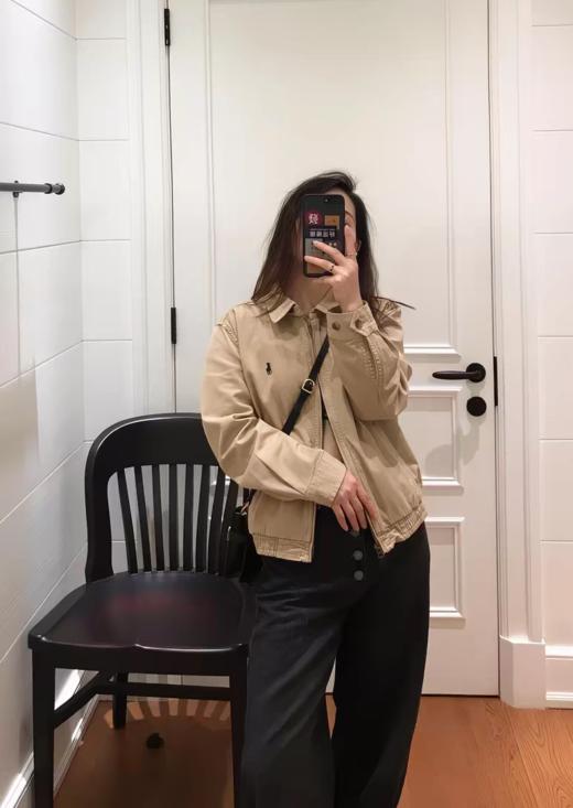 拉夫新款新撞色领刺绣棒球夹克 商品图14