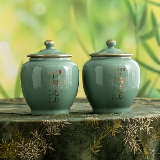 48元一套 / 一箱10套 信阳毛尖【大双瓷  绿色】 商品图4