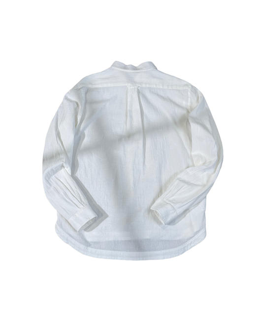 男款棉麻半开襟长袖衬衫ba 商品图1