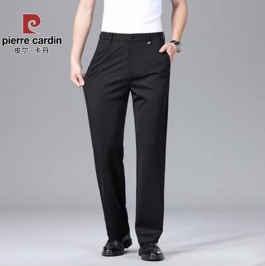 【专柜撤柜】皮尔卡丹 春夏亚麻+桑蚕丝商务休闲裤 男士直筒西裤518 商品图7