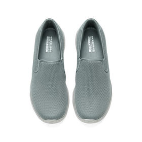 Skechers斯凯奇 男一脚蹬健步鞋 216646-GRY