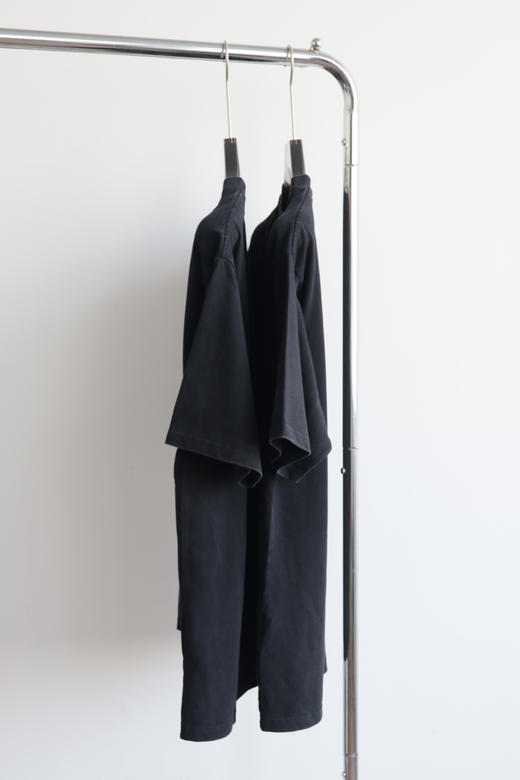 B.L.C.G 烟雾系列宽松重水洗圆领短袖​​ TX616 商品图4