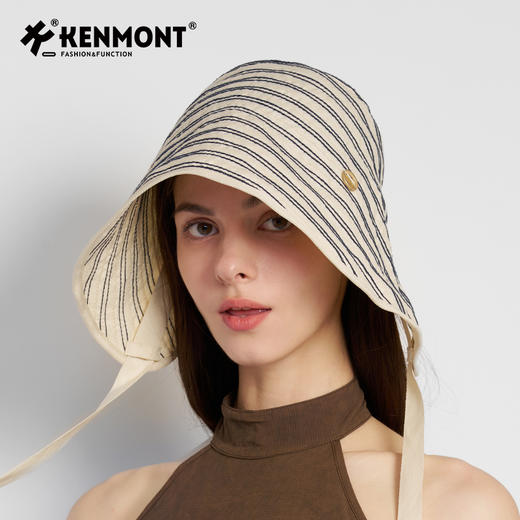 卡蒙KM-6214 马思纯同款 蛋卷防晒帽 大头围全脸遮阳帽 商品图1