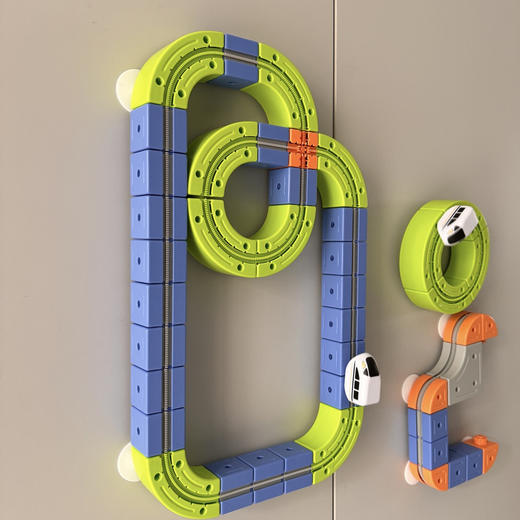 🔥99.9燃爆❗️反重力物理魔变轨道94pcs❗️拒绝磁力摩擦&生锈 ABS母婴齿轮反重力设计更安全 实打实上千种玩法 DIY发挥无瓶颈创作 逻辑思维一站式冲击训练 商品图6