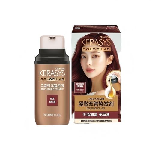 爱敬 科娜洗丝炫彩持色染发剂玫瑰棕250g WJH5715 商品图0