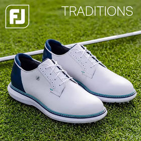 FootJoy高尔夫球鞋男士Traditions经典时尚FJ轻量golf休闲运动鞋