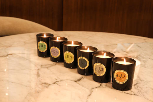 【香薰蜡烛】J.U.S 香薰蜡烛-天台/扶椅/花檐/铜绿/亭阁/穹顶 180g 商品图0