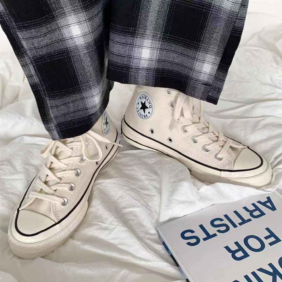 【HF】无忧购“清仓福利”（55/2件）经典中帮低帮1970s复古板鞋百搭学生女帆布鞋（截单后3-5天发货）