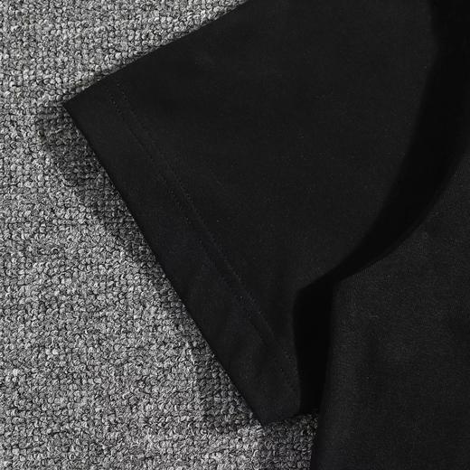 F032702早春新款男女同款纯棉水洗面料万针刺绣圆领短袖T恤 商品图14