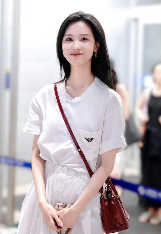 F032737夏季新款双纱精梳棉口袋三角钢标标识圆领短袖T恤 商品图5