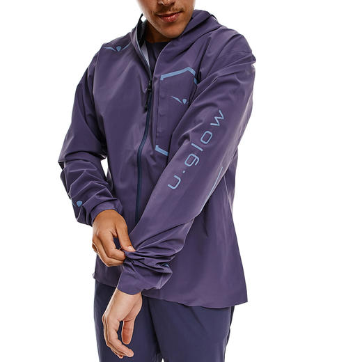 UGLOW极轻冲锋衣 U-Rain 3.1男女款跑步运动户外健身跑马拉松比赛训练越野跑装备上衣（双兜款、渐变款有赠品） 商品图10
