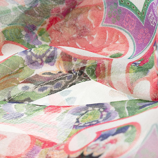 【林栖设计小店】（预售30天发货）醉芳菲|时装周同款国风改良氅衣2026夏新款上衣C1963002 商品图3