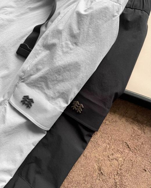 F032775立体剪裁拼接锥形裤裤型松紧腰设计外防运动裤子软壳裤 商品图9