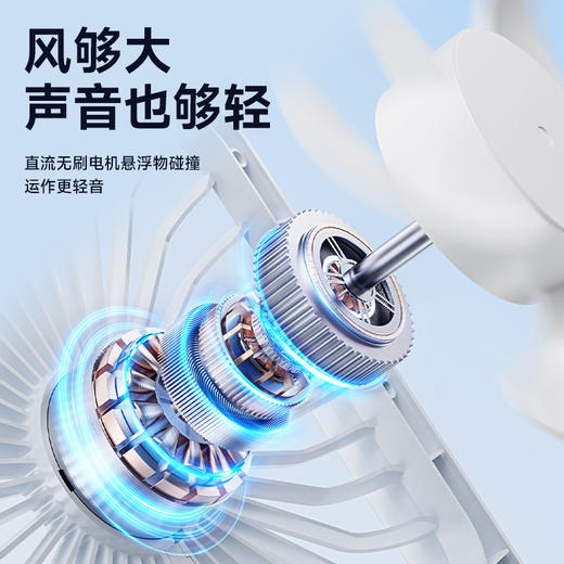 贝洛可 清凉一夏-桌面风扇1500mAh+2W BK274 商品图4