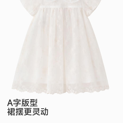 【高定系列】英氏儿童裙子女童连衣裙夏季新款短袖裙子可爱公主裙 商品图2