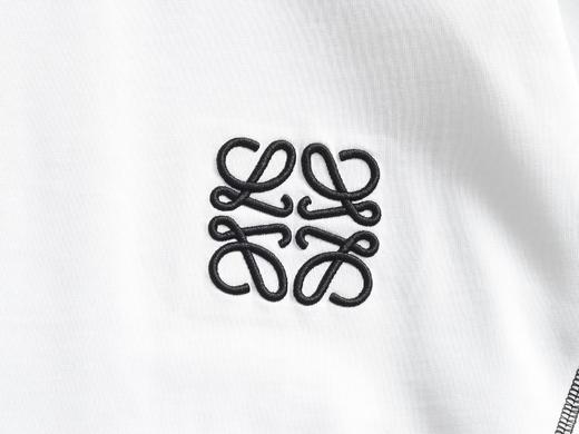 F032755字母小LOGO刺绣短袖男女同款休闲百搭软糯亲肤T恤 商品图9