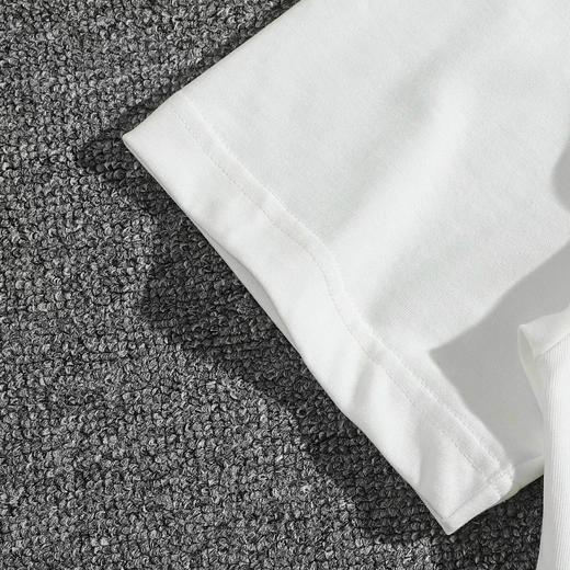 F032701夏季新款立体胶印美式复古透气圆领短袖T恤 商品图14