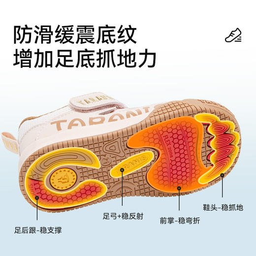 泰兰尼斯212面包鞋2026夏季新款童鞋男女童透气凉鞋学步鞋机能鞋T07T6B8812 商品图3