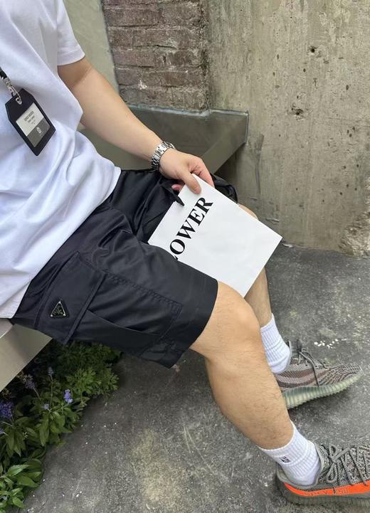 男款尼龙工装短裤lv020 商品图3