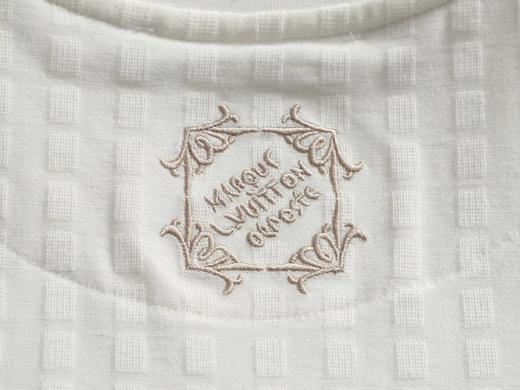 F032756满印刺绣百搭耐看休闲简约宽松版型圆领短袖T恤 商品图7