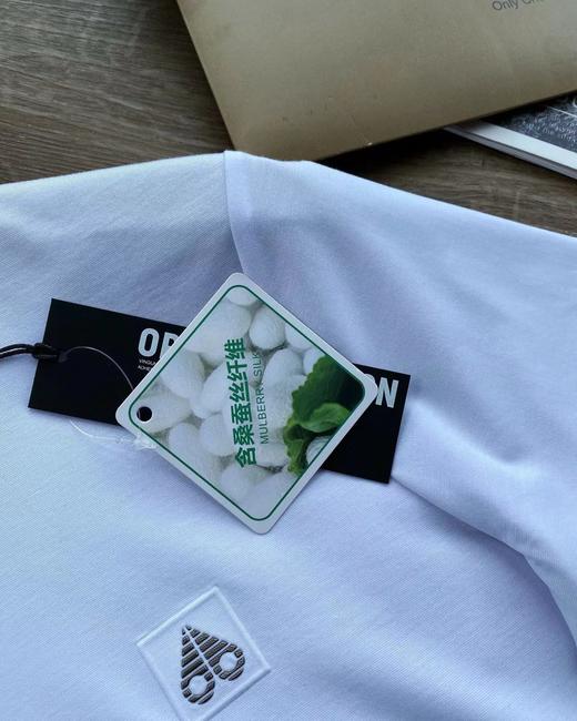 F0327115凉感免烫面料凉感速干垂感纯色圆领男士短袖T恤 商品图13