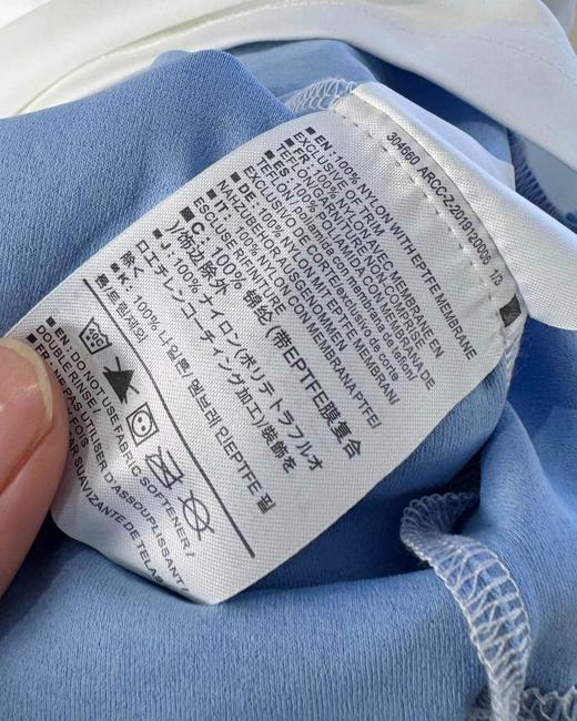 F032743拼接短袖圆领休闲运动服情侣款速干透气运动休闲训练短袖T恤 商品图14