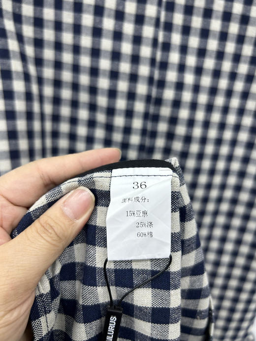 原单新款100%亚麻连衣裙 商品图10