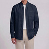 春季新款男士亚麻立领休闲外套 商品缩略图8